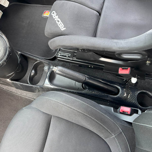 Center Console Cover for ABARTH500 by Maestro (Carbon/Color/Unpainted)
