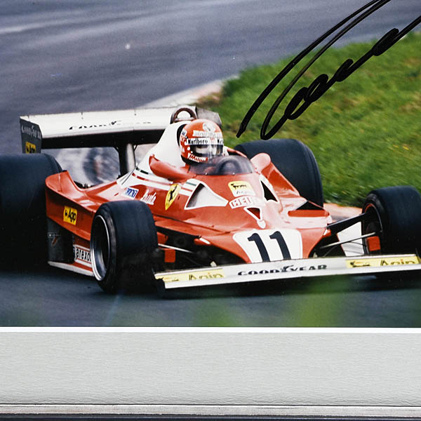 Scuderia Ferrari Niki Lauda Signed Photo