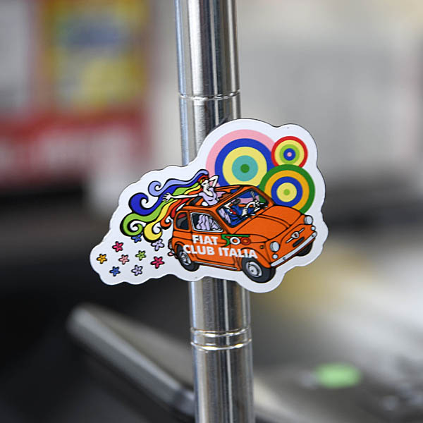 FIAT 500 CLUB ITALIA Official Magnet -2025-