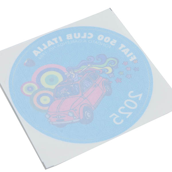 FIAT 500 CLUB ITALIA Official 2025 Sticker