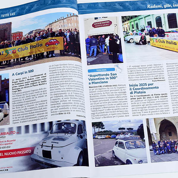FIAT 500 CLUB ITALIA Magazine 2025 N.3 