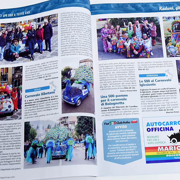 FIAT 500 CLUB ITALIA Magazine 2025 N.3 