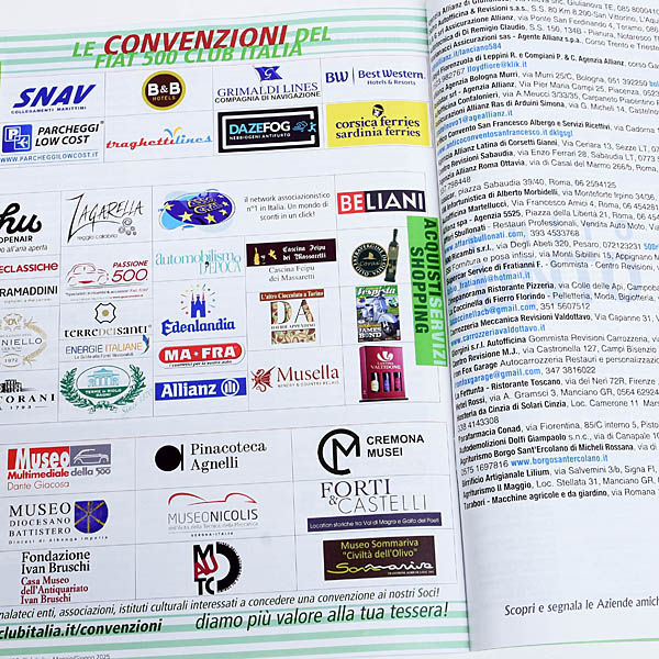FIAT 500 CLUB ITALIA Magazine 2025 N.3 