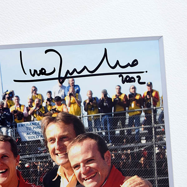 Scuderia Ferrari autographed photo of Luca Montezemolo