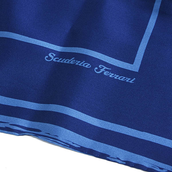 Ferrari genuine Scuded Drawing Silk Scarf