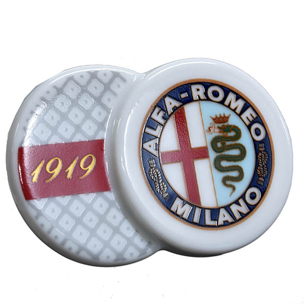 Alfa Romeo Genuine Emblem of Successive Generations Mino Ware Chopstick rest Complete Set