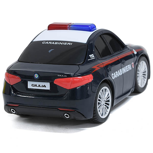 Alfa Romeo GIULIA Carabinieriプルバックトイ