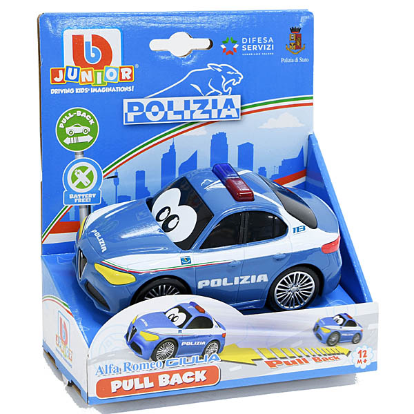 Alfa Romeo GIULIA Polizia Pullback Toy