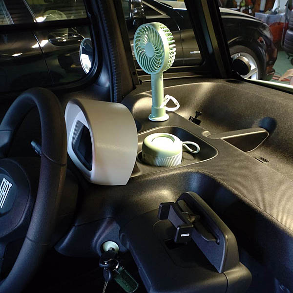 FIAT Genuine Topolino Handy Fan