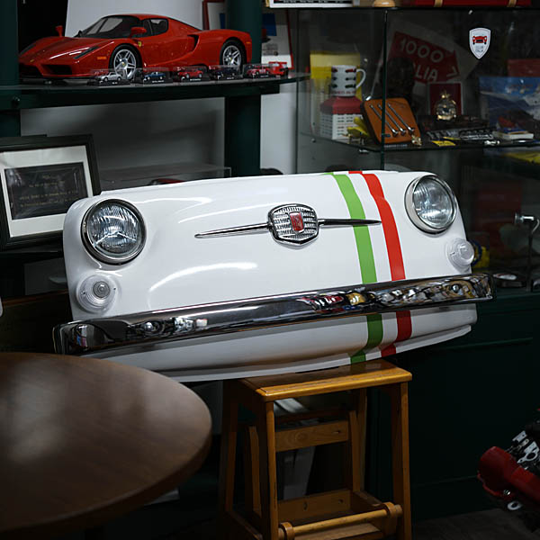 FIAT 1st generation 500 front panel object (lights on)