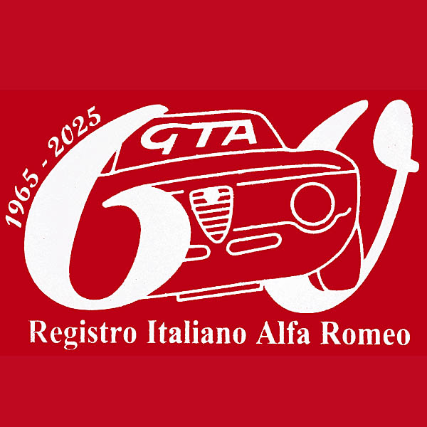 Alfa Romeo Giulia GTA 60 anni Memorial Sticker