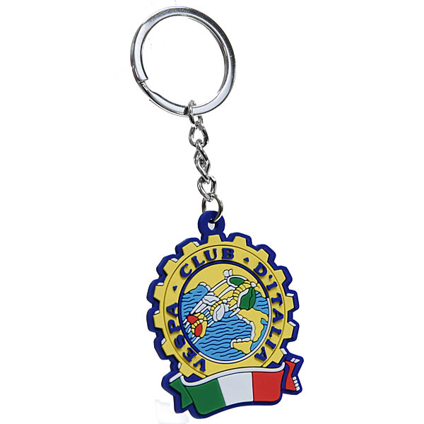 Vespa Club Italia Rubber Keyring