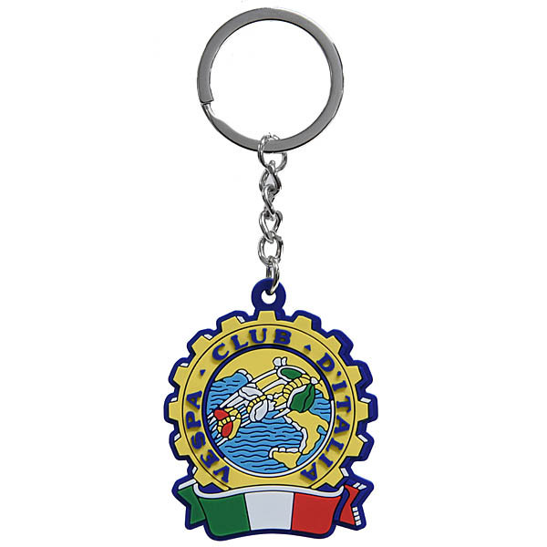 Vespa Club Italia Rubber Keyring