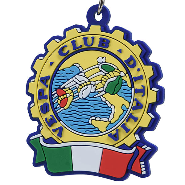 Vespa Club Italia Rubber Keyring