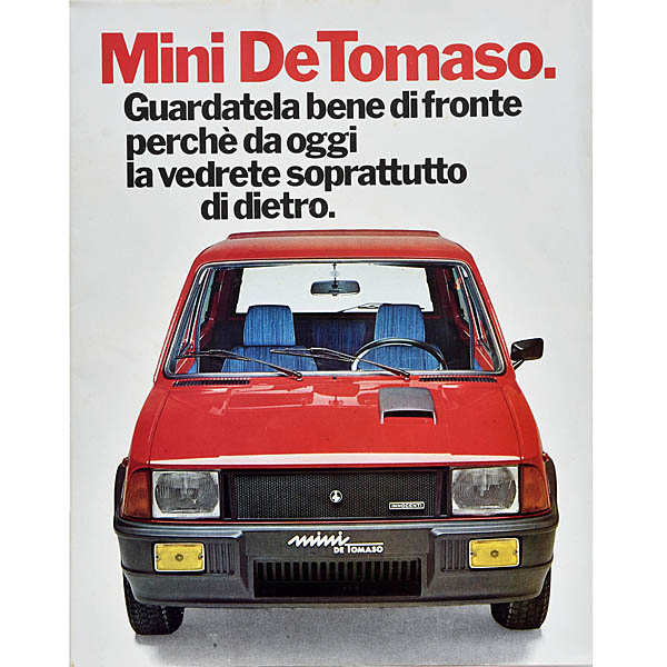 Innocenti De Tomaso Original Catalogue 