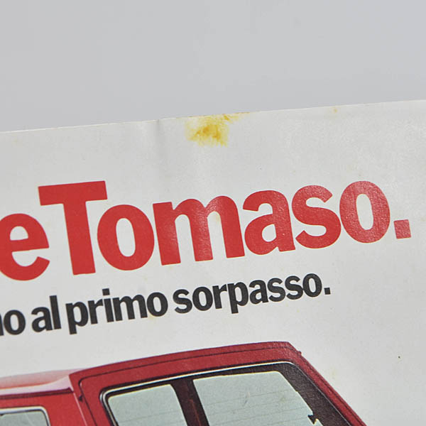 Innocenti De Tomaso Original Catalogue 