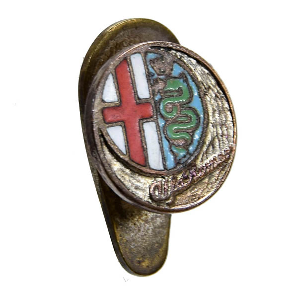 Alfa Romeoヴィンテージ七宝ラペルピン1954 by OMEA Milano