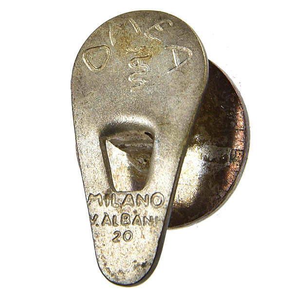 Alfa Romeoヴィンテージ七宝ラペルピン1954 by OMEA Milano