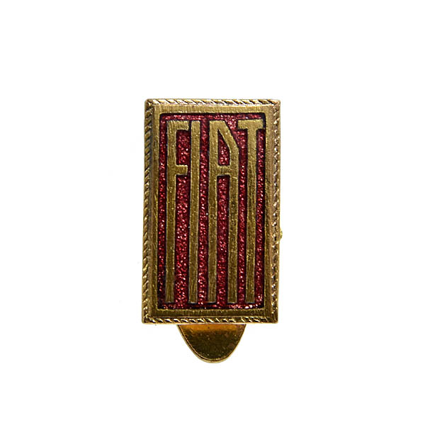 FIATスクエアエンブレムヴィンテージ七宝ラペルピン by S.Johnson Milano