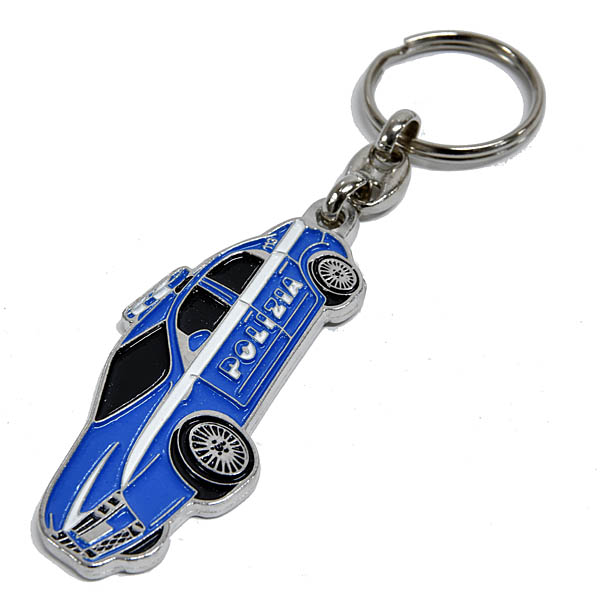 Poliziaオフィシャルメタルキーリング(Alfa Romeo 159)