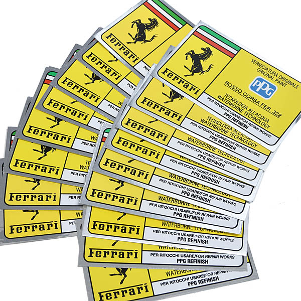 Ferrari純正PPGペイントコードセット(18 Color)