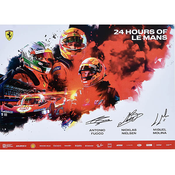 Scuderia Ferrari2024 24 Hours of Le Mansチームカード