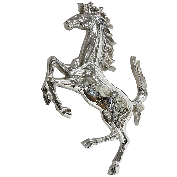 Cavallino object for the wall of Ferrari headquarters (nickel chrome)