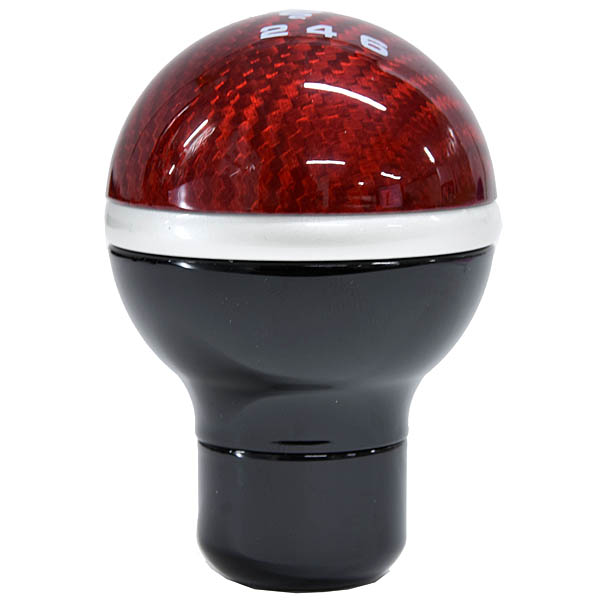 Alfa Romeo Gear Knob TRETOK CARBON(Red/Black)