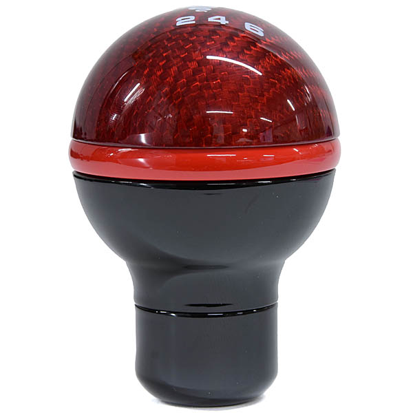 Alfa Romeo Gear Knob TRETOK CARBON(Red/Black)