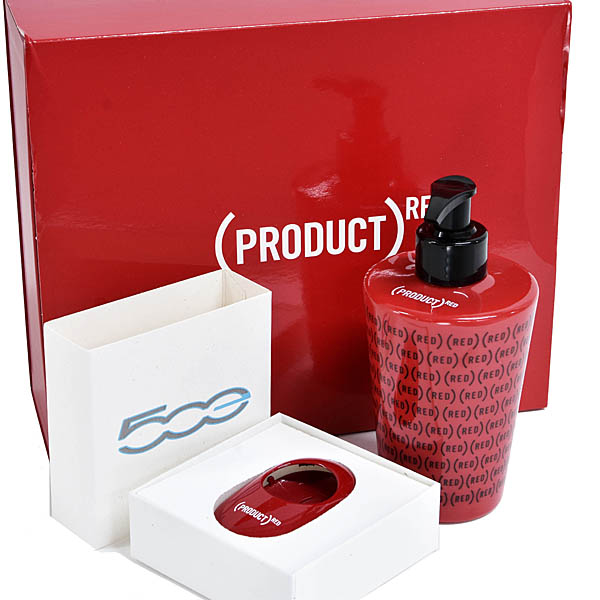 FIAT純正500eキーカバー&ディスペンサーセット(PRODUCT) Red