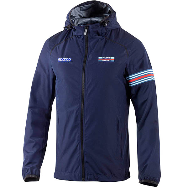 MARTINI RACINGオフィシャルウィンドストッパーナイロンジャケットby Sparco