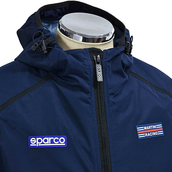 MARTINI RACINGオフィシャルウィンドストッパーナイロンジャケットby Sparco