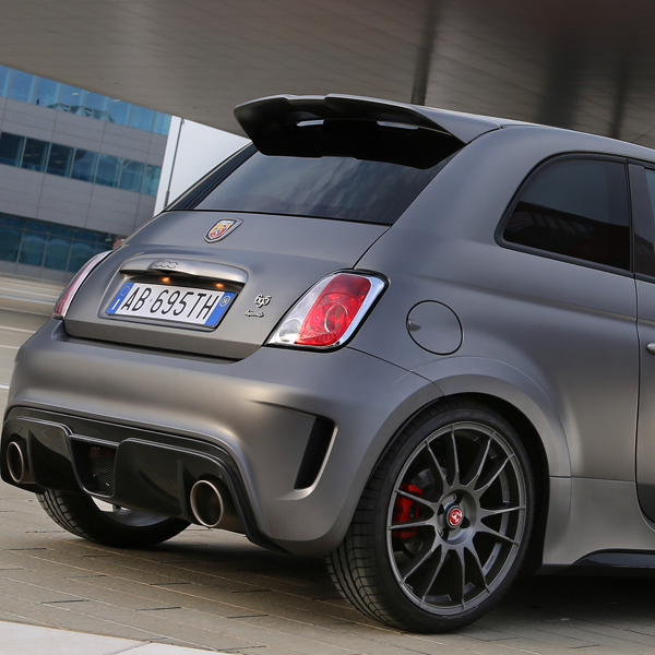 Genuine ABARTH 500 Biposto rear spoiler