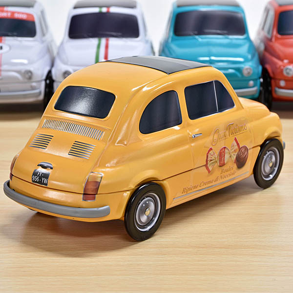 FIAT nuova500-shaped tin of chocolates by VANOIR