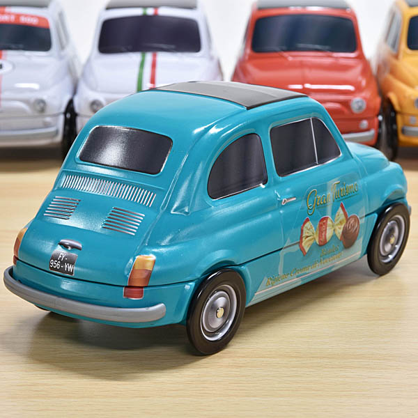 FIAT nuova500-shaped tin of chocolates by VANOIR