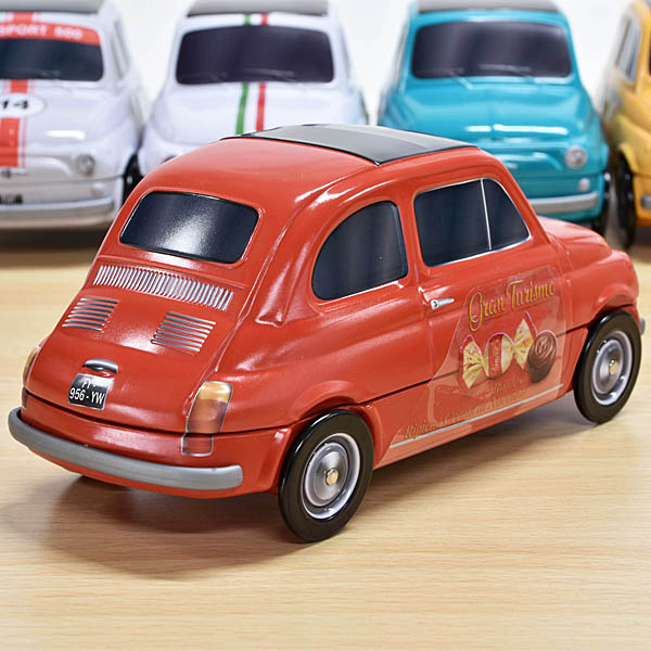 FIAT nuova500-shaped tin of chocolates by VANOIR
