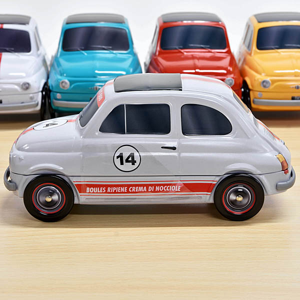 FIAT nuova500-shaped tin of chocolates by VANOIR