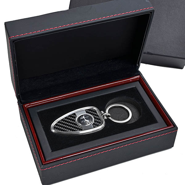 Alfa Romeo Genuine GIULIA QUADRIFOGLIO carbon fiber key ring with USB memory stick