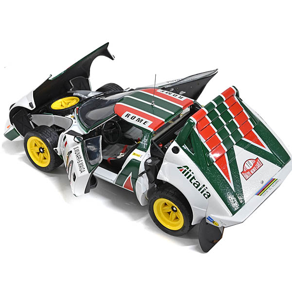 1/18 LANCIA STRATOS HF 1976 Monte Carlo Rally Winner #10 Miniature Model