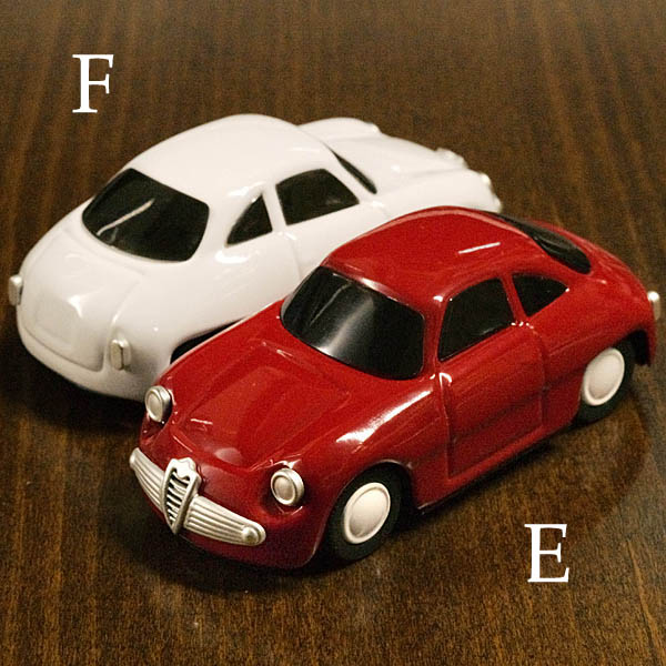 ITALIAN ANTIQUE TIN CAR COLLECTION Miniature model