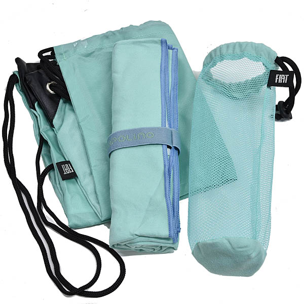 FIAT Genuine Topolino Knapsack & Microfiber Towel Set