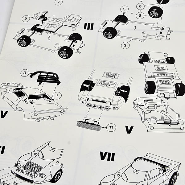 1/43 Lancia Stratos Solido Assembly Kit Ref. 73K