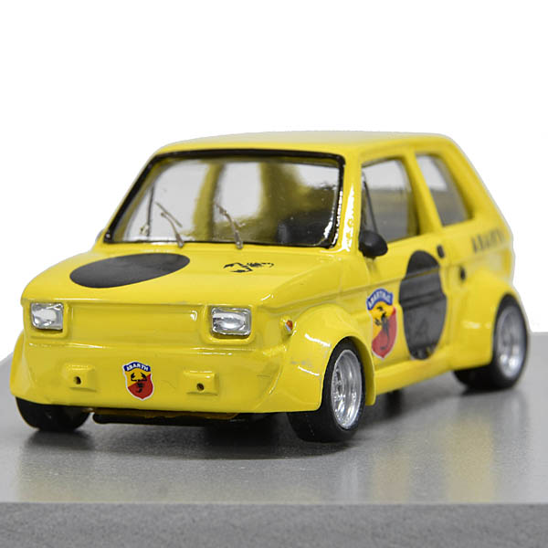1/43 FIAT 126 Abarth Gr.5 Miniature Model (Yellow)