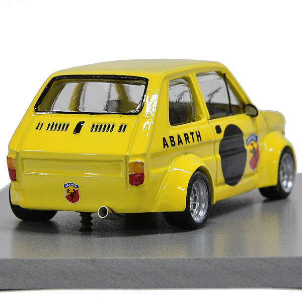 1/43 FIAT 126 Abarth Gr.5 Miniature Model (Yellow)