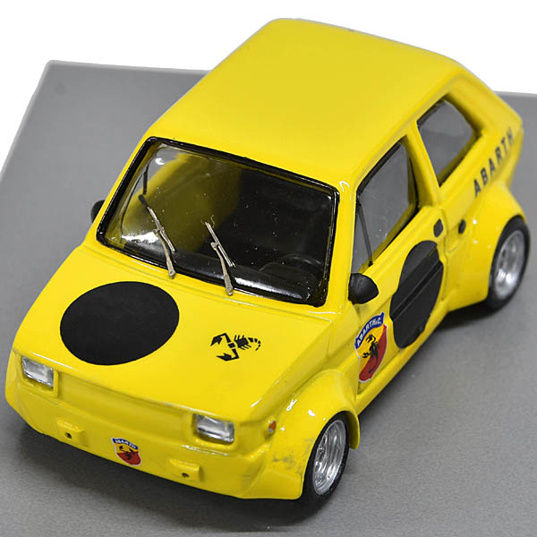 1/43 FIAT 126 Abarth Gr.5 Miniature Model (Yellow)