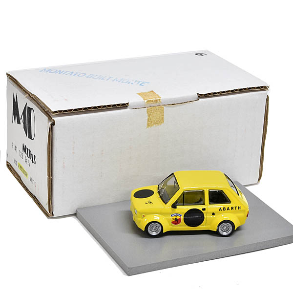 1/43 FIAT 126 Abarth Gr.5 Miniature Model (Yellow)