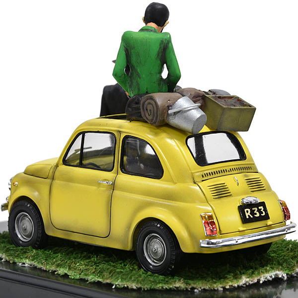 1/24 Scale Fiat 500 (Gunze "Lupin the Third" Plastic Model: "Departure" Version) Fully Built Model
