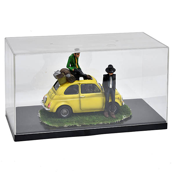 1/24 Scale Fiat 500 (Gunze "Lupin the Third" Plastic Model: "Departure" Version) Fully Built Model
