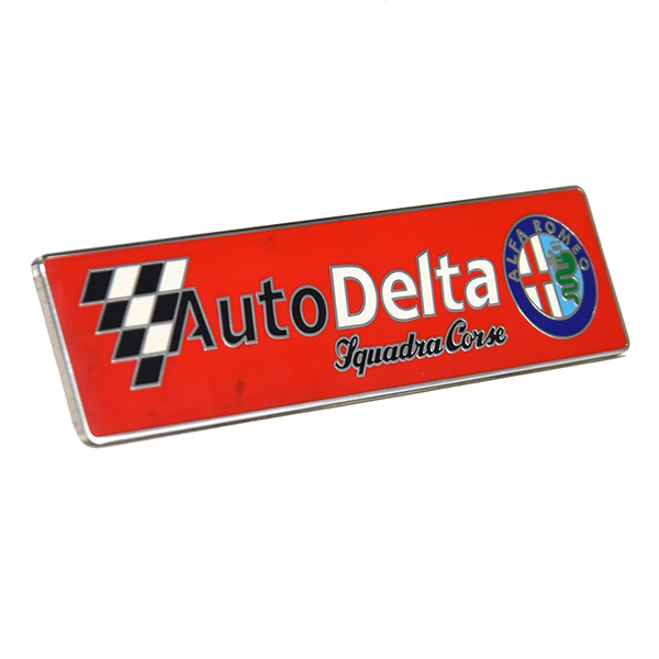 Alfa Romeo Auto Delta Squadra Corse Metal Emblem