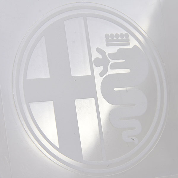 Alfa Romeo Emblem Sticker(Clear Base)
